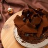 布魯塞爾焦糖巧克力生日版6吋門市限定巧克力蛋糕